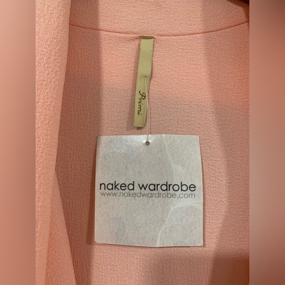 Nakedwardrobe pink duster size small - Picture 3 of 5